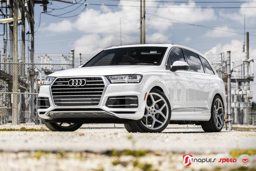  Audi Q7 3.0T Quattro on Vossen Wheels (CG-205) (4M) 2017 года  (фото 1 из 48)